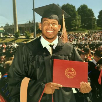 EWU MBA graduate Kevin Winford II